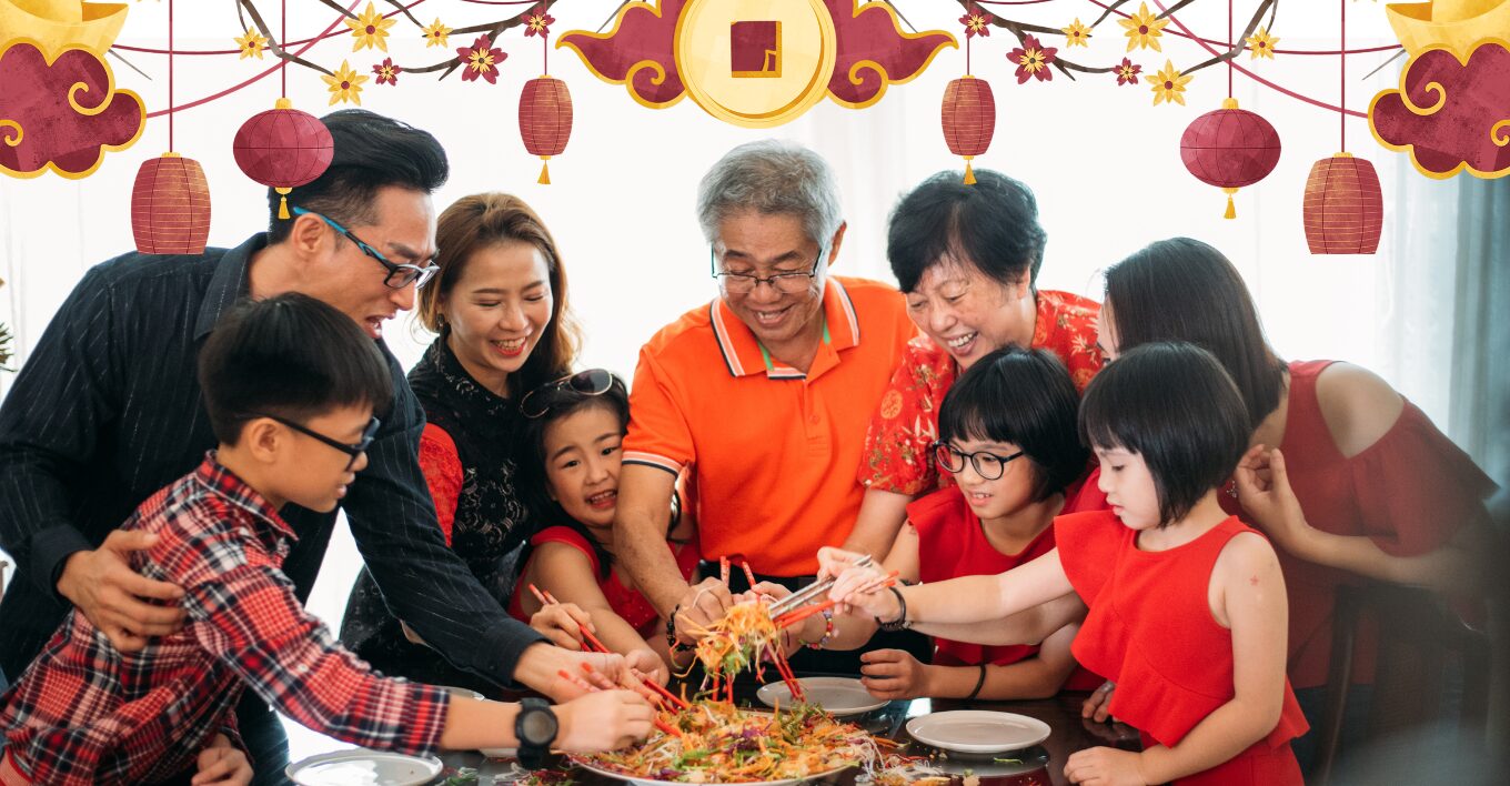 Abundant Feast for Chinese New Year!