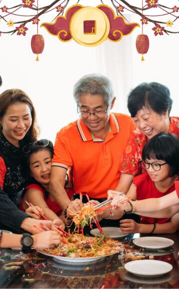 Abundant Feast for Chinese New Year!