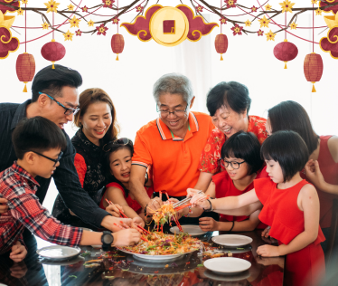 Abundant Feast for Chinese New Year!