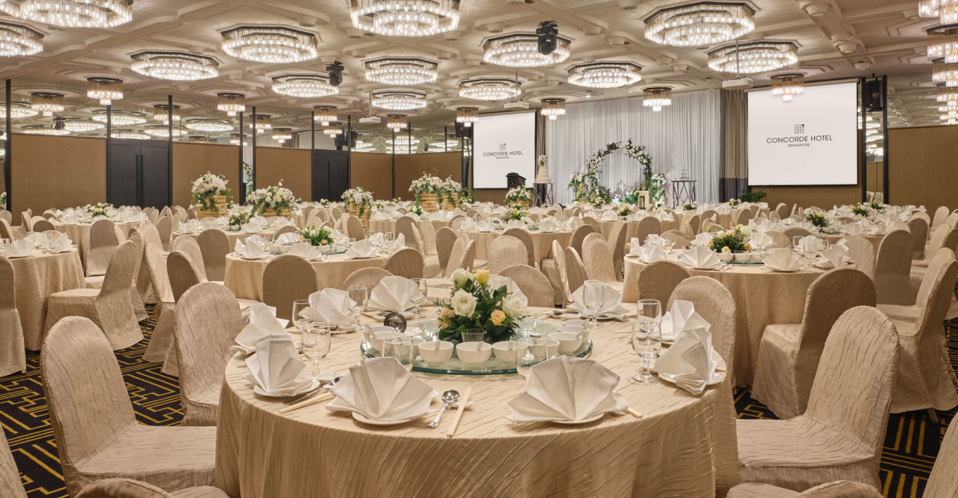 Wedding Dinner Package - Concorde Hotel Singapore