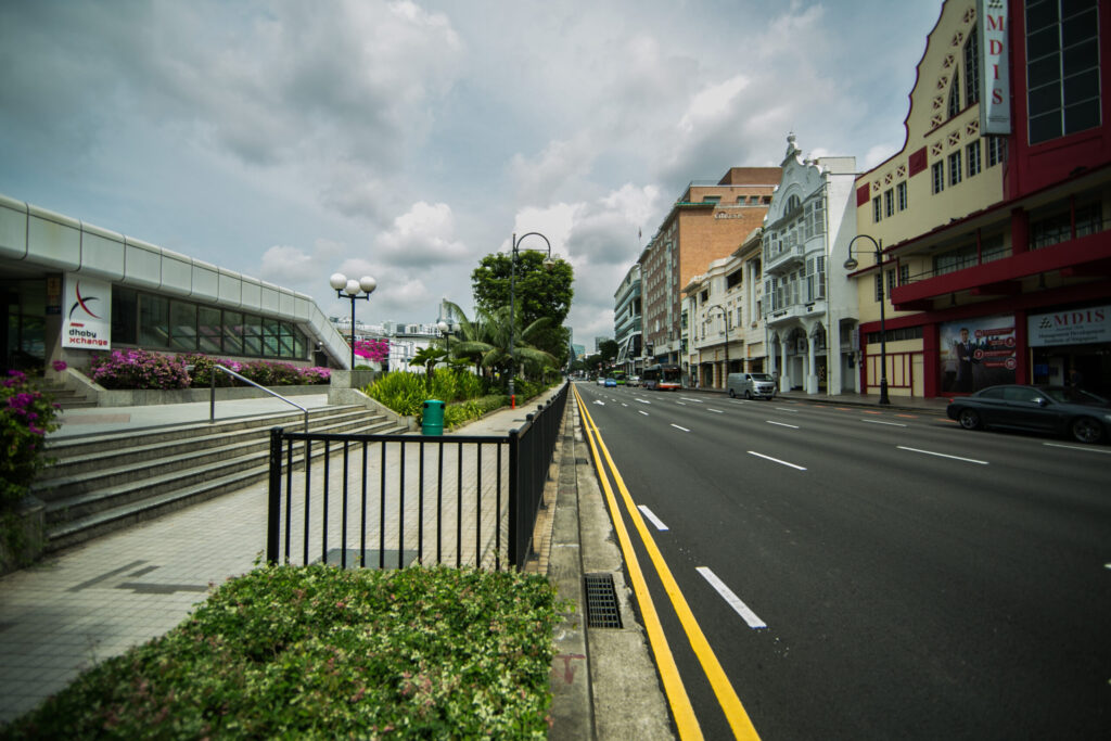 Dhoby Ghaut MRT Station in Singapore