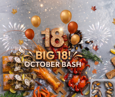 Celebrate Big 18! October Bash Dining Special